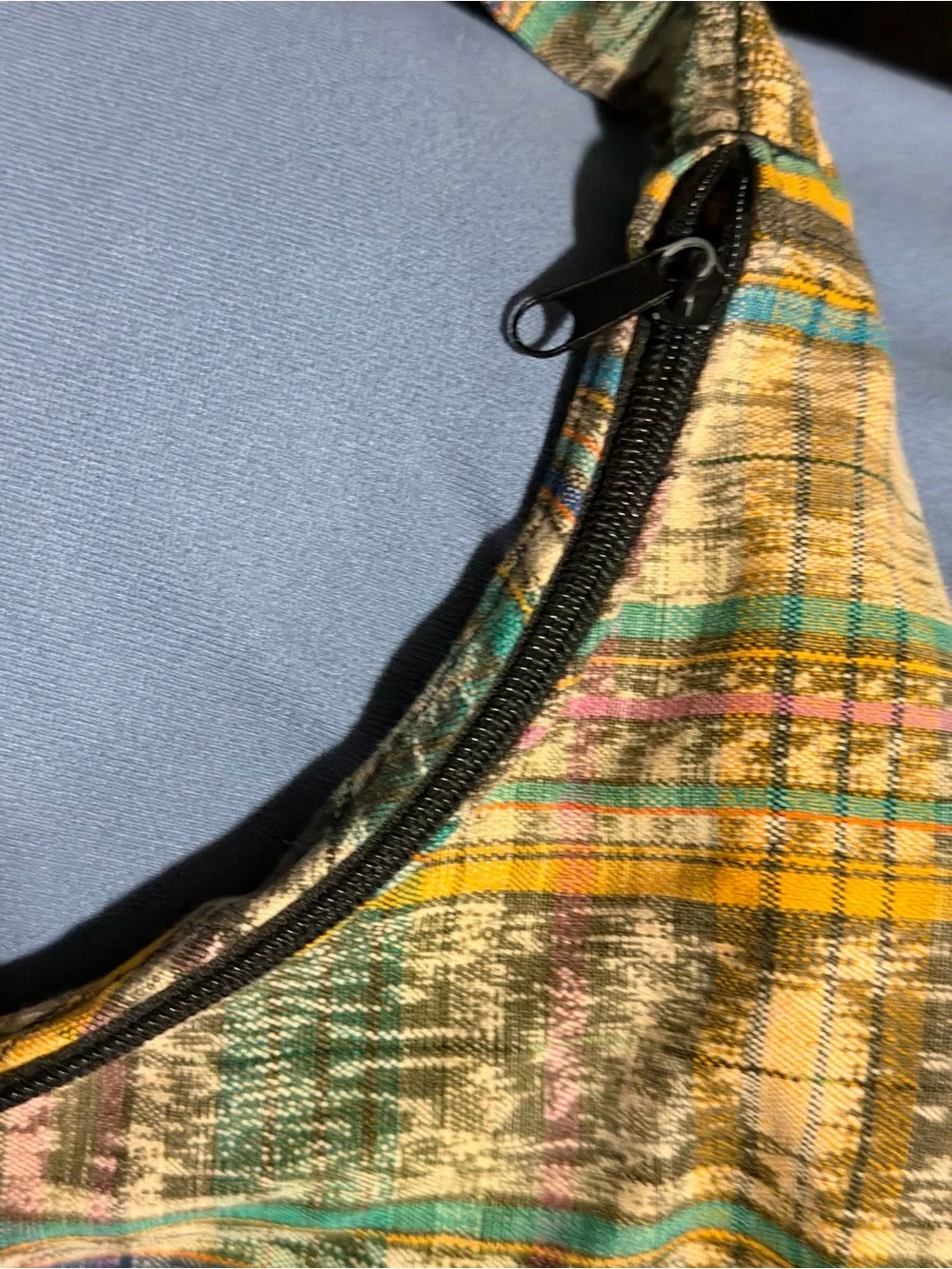 Embroidered Floral Crossbody Bag - Multicolor
